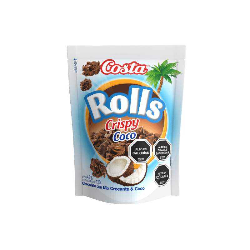 Rolls Crispy Coco 120g